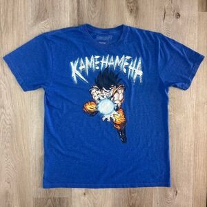 Official Dragon Ball Z Goku Kamehameha Graphic Tee Size L
